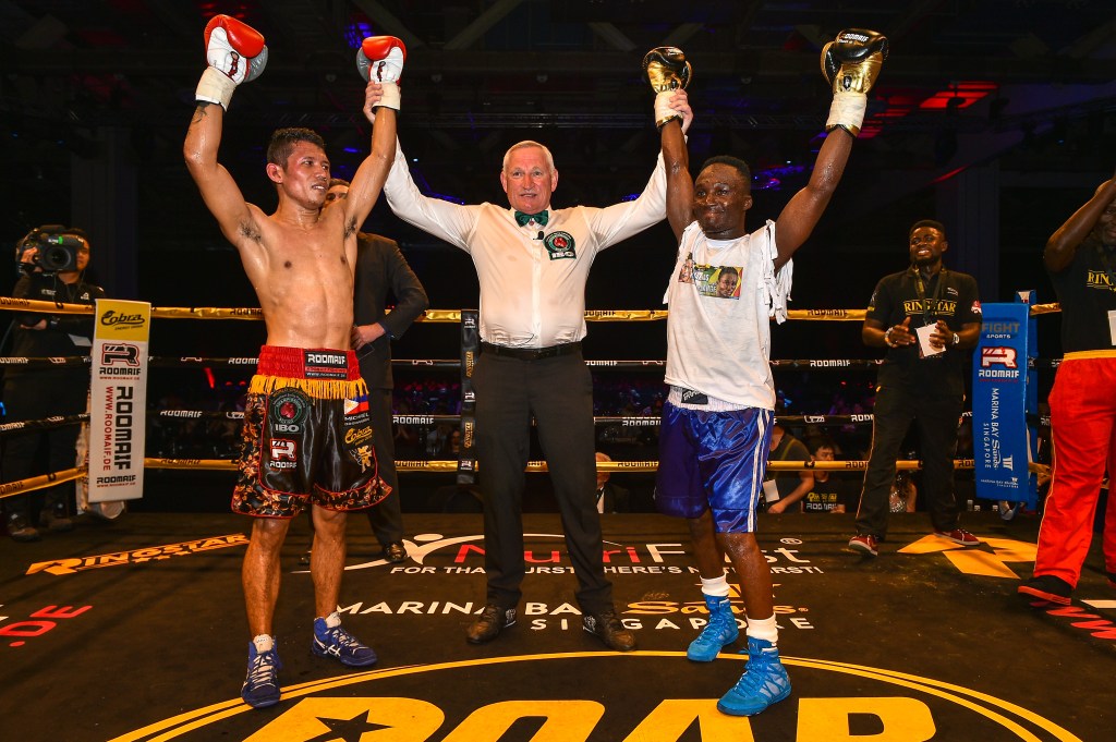 Michael Dasmarinas, Kevin Pyne, Manyo Plange (photo by David Ash)