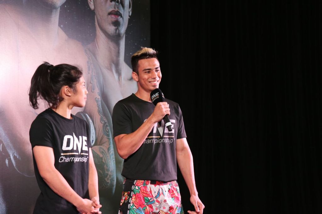 Jihin Radzuan, Mohammed bin Mahmoud (© ONE Championship)