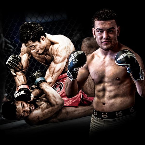 Gurdarshan Mangat, Stephen Loman, Jose Torres (© Brave Combat Federation)