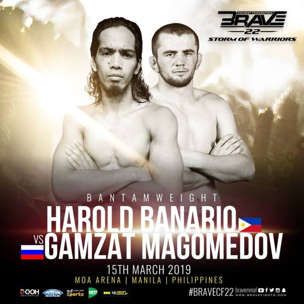 Harold Banario, Gamzat Magomedov