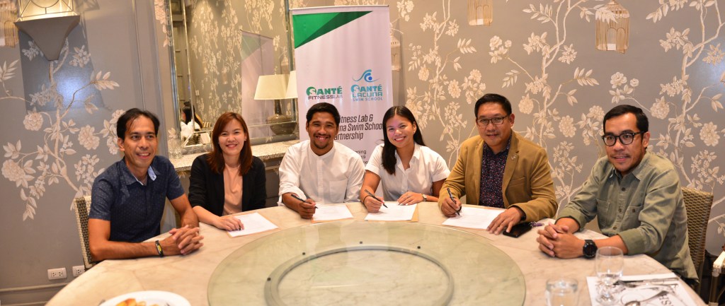 Jessie Khing Lacuna, Bea Grabador, Joey Marcelo (3rd-5th from left)