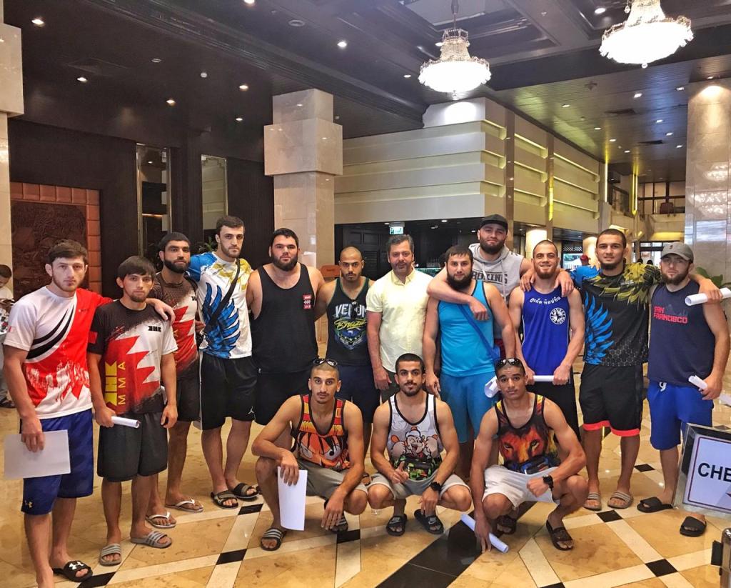Team Bahrain at Asian MMA Games