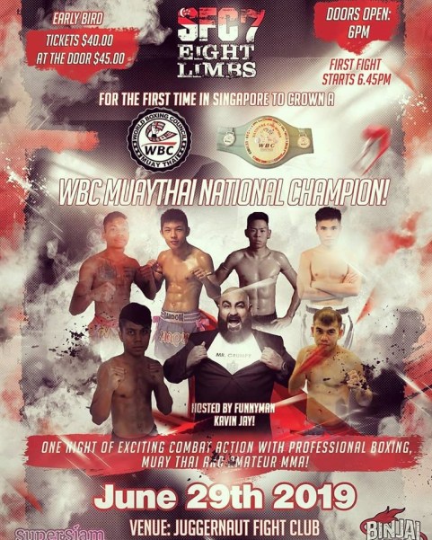 'SFC 7: Eight Limbs' poster