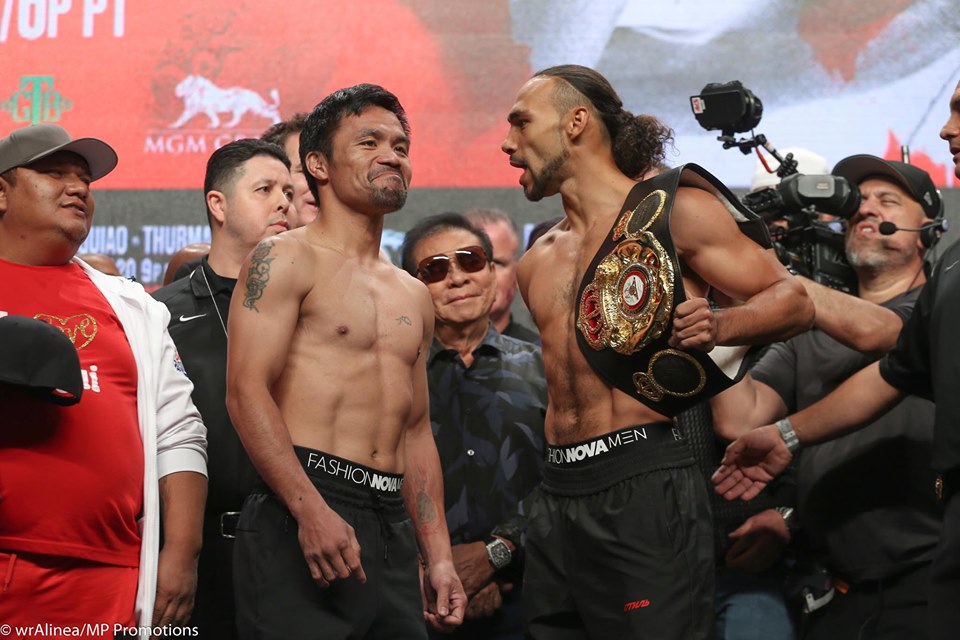 Manny Pacquiao, Keith Thurman