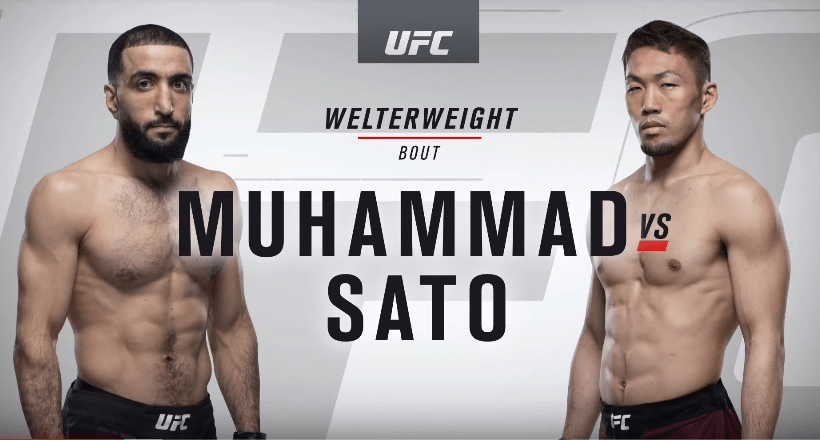 Belal Muhammad, Takashi Sato