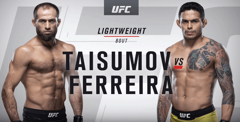 Mairbek Taisumov, Carlos Diego Ferreira
